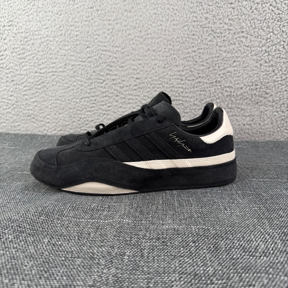 Adidas Y-3 Yohji Yamamoto Gazelle Low Sneakers Men's US 7.5 Black
